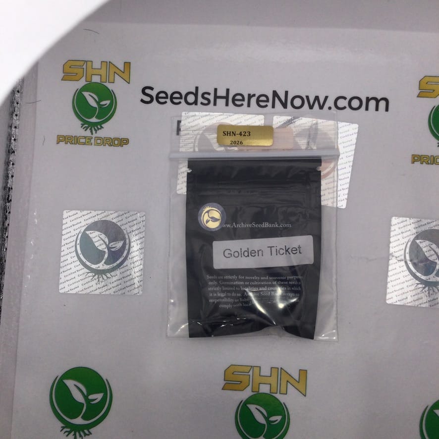 Mr. Danks Golden Ticket (Regular) – Archive Seed Bank | Vault Release